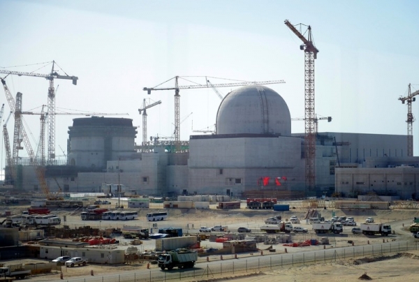 아랍에미리트(UAE) 바라카 원자력발전소 공사 현장. [사진=한국전력]