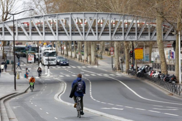 파리시의 자전거도로. [사진=파리시 페이스북]