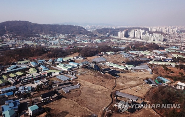 3기 신도시로 지정된 하남 교산동 일대. [사진=연합뉴스]