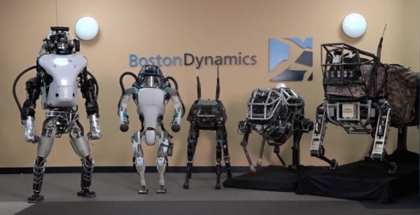 보스톤 다이내믹스의 대표적인 로봇들. [사진=보스톤 다이내믹스 제공]