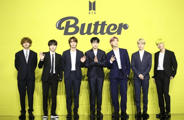 BTS, 빌보드 'HOT 100' 10주째 정상…'버터' 올 최다 1위