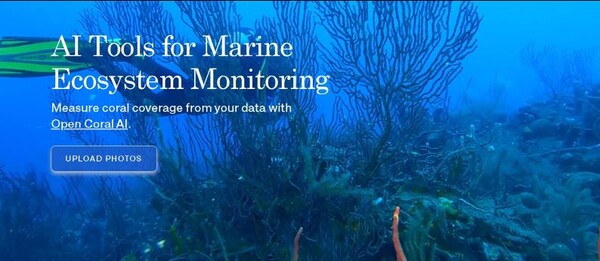 <그림2. 리프 서포트의 홈페이지, 다이버가 찍은 산호초 사진을 업로드 할 수 있다, 출처: 리프 서포트 홈페이지