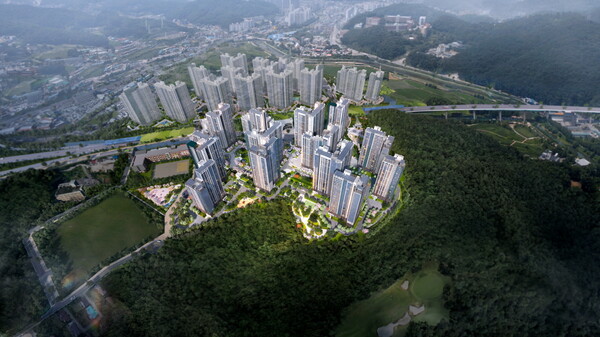 용인 푸르지오 원클러스트 조감도 [대우건설 제공=뉴스퀘스트]