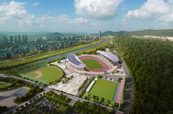 광주종합운동장 조감도 [대보건설 제공=뉴스퀘스트]