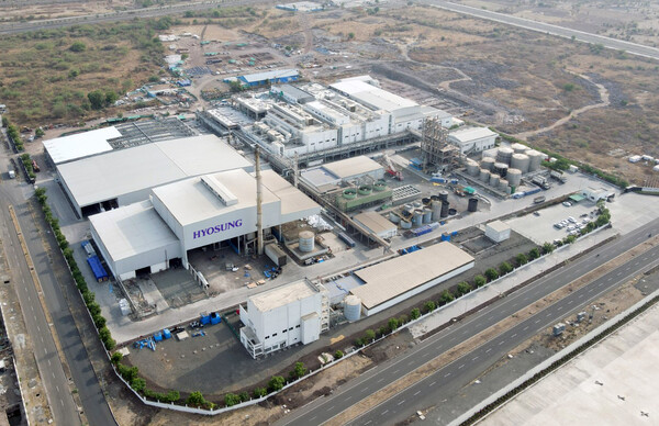 효성 인도 스판덱스 공장 전경 [효성티앤씨 제공=뉴스퀘스트]