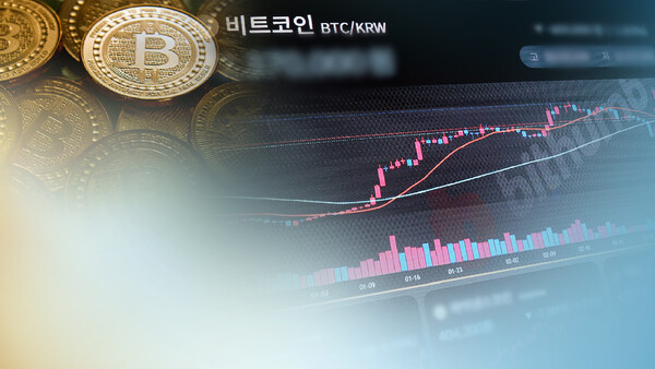  금융위원회 산하 금융정보분석원(FIU)이 16일 발표한 '2023년 하반기 가상자산사업자 실태조사 결과'에 따르면 지난해 국내 가상자산 시가총액은 43조 6000억원으로 같은 해 상반기보다 53% 늘어난 것으로 집계됐다. [사진=연합뉴스]