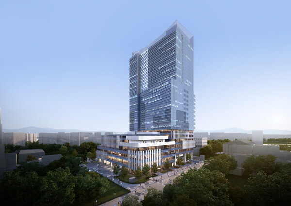 서울 양천우체국 복합청사 건립공사 투시도 [동부건설 제공=뉴스퀘스트]