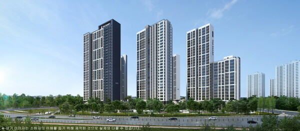 포스코이앤씨 전주 에코시티 더샵 4차’ 조감도 [포스코이앤씨 제공=뉴스퀘스트]