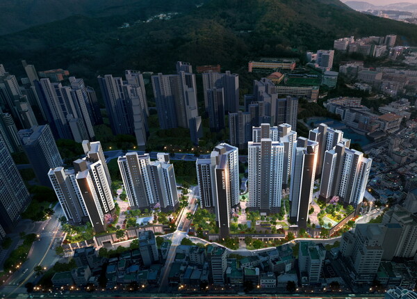 양정 롯데캐슬 프론티엘 조감도 [롯데건설 제공=뉴스퀘스트]