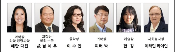2024년 삼성호암상 수상자. [호암재단 제공=뉴스퀘스트]