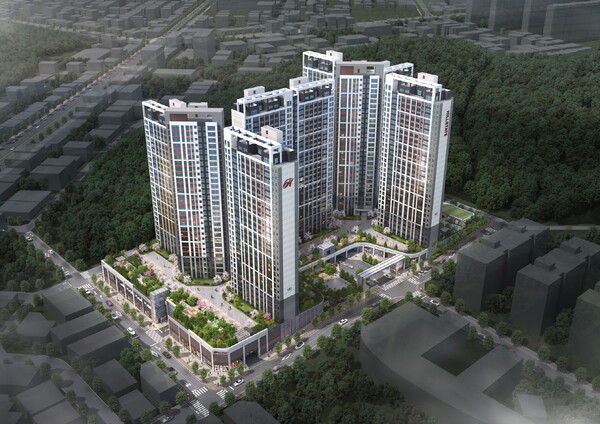 힐스테이트 구미더퍼스트 조감도 [현대건설 제공=뉴스퀘스트]