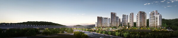 힐스테이트 광주곤지암역 투시도 [현대엔지니어링 제공=뉴스퀘스트]