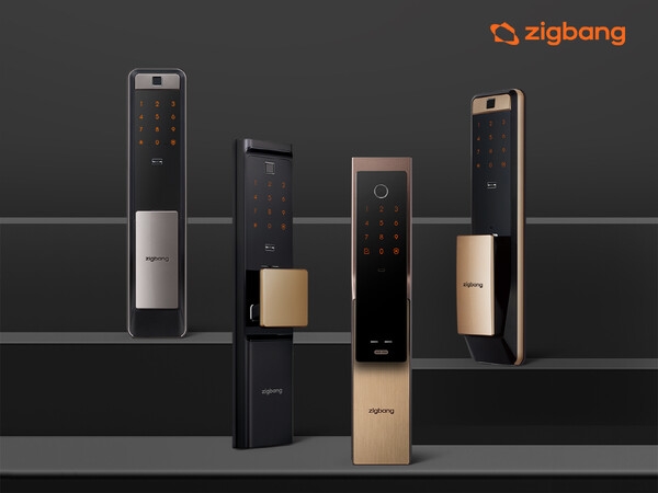  직방 디지털 도어락 (왼쪽부터) SHP-DP609, SHP-R80, SHP-P52, SHP-P72 [직방 제공=뉴스퀘스트]   