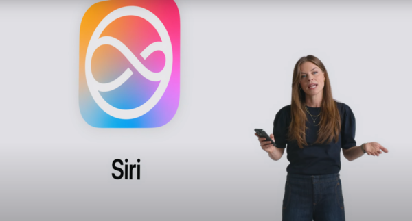 애플이 지난 10일(현지시간) '연례 세계 개발자 회의'에서 자사의 AI 시스템인 '애플 인텔리전스'를 공개했다. 이번 AI 기능에서는 주로 음성비서 '시리'가 크게 개편됐다. [애플 WWDC 영상 캡쳐=사진]