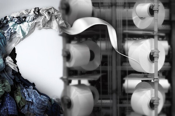 효성티앤씨는 버려지는 의류 및 원단을 섬유로 리싸이클하는 사업을 추진한다. [효성티앤씨 제공=뉴스퀘스트]