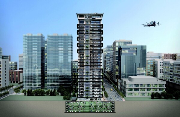 H-PORT 조감도 [현대엘리베이터 제공=뉴스퀘스트]