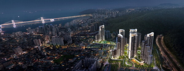 광안3 재개발 조감도 [삼성물산 건설부문 제공=뉴스퀘스트]