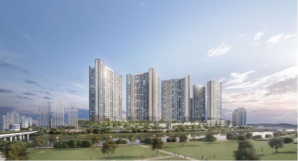 울산 우정 에피트 조감도. [HL 디앤아이한라㈜ 제공]