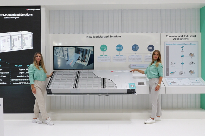 LG에너지솔루션 '인터배터리 유럽 2024' 참가 현장 모습. [LG에너지솔루션 제공=뉴스퀘스트]