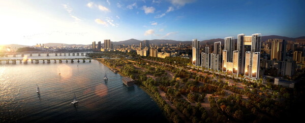 신반포 써밋 라피움 조감도 [대우건설 제공=뉴스퀘스트]