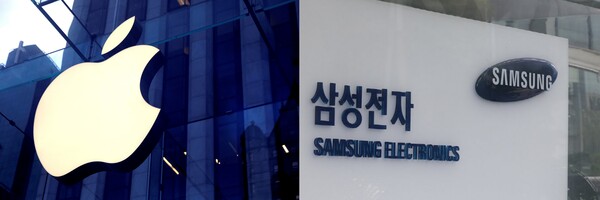 이달 들어 한미 양국 시가총액 1위 애플과 삼성전자의 주가가 상승세를 보이면서 뉴욕증시와 코스피가 '썸머랠리'를 이어나가고 있다. [사진=연합뉴스]