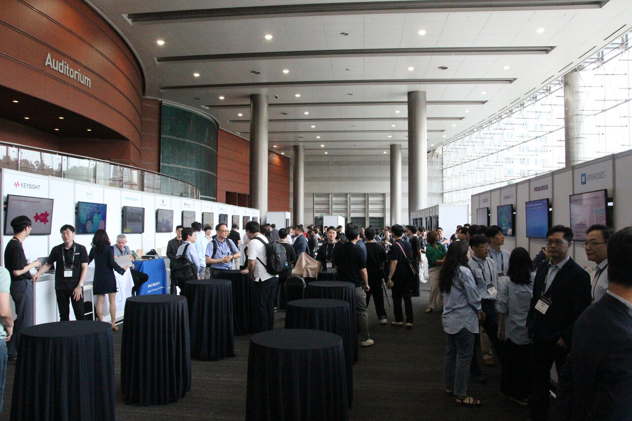 삼성전자가 9일 서울 강남구 코엑스에서 삼성 파운드리 포럼과 세이프(SAFE) 포럼을 개최했다. [사진=김민우 기자]