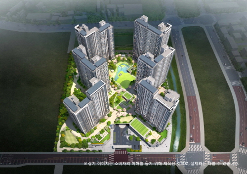 검단아테라자이 조감도. [공급사 제공]