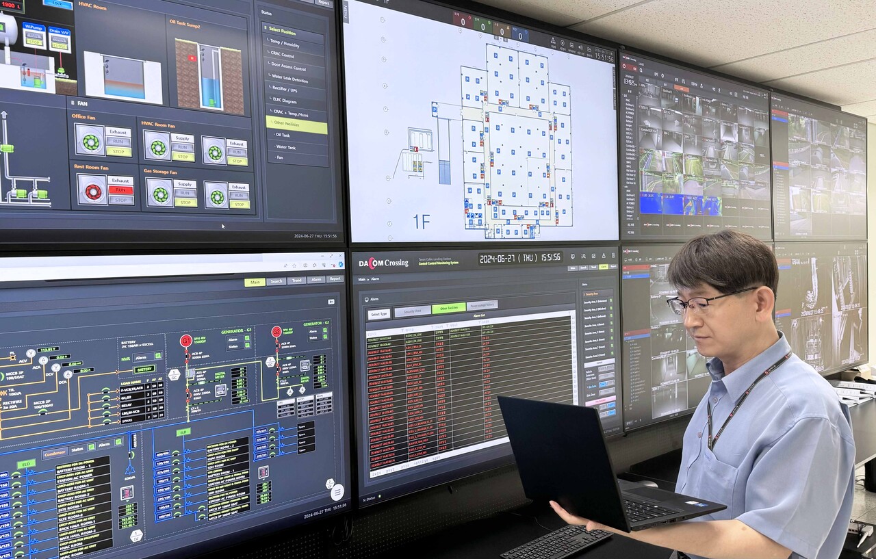 LG유플러스가 해저케이블 '육양국'에 스마트 디지털 전환(DX) 솔루션을 도입해 외부 환경 기민 대응에 나섰다. [LG유플러스 제공=뉴스퀘스트]