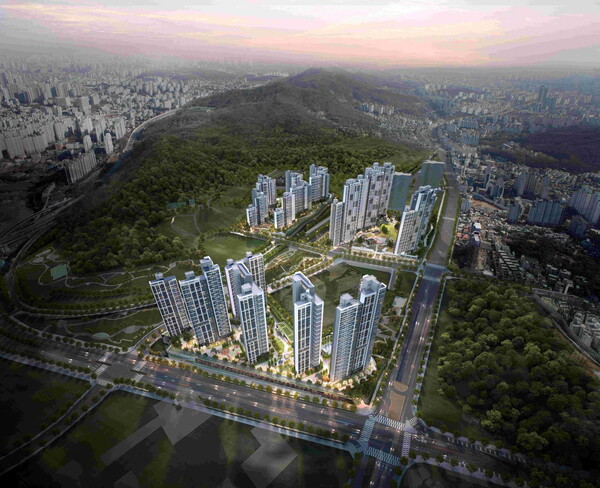 래미안 송도역 센트리폴 조감도 [삼성물산 건설부문 제공=뉴스퀘스트]