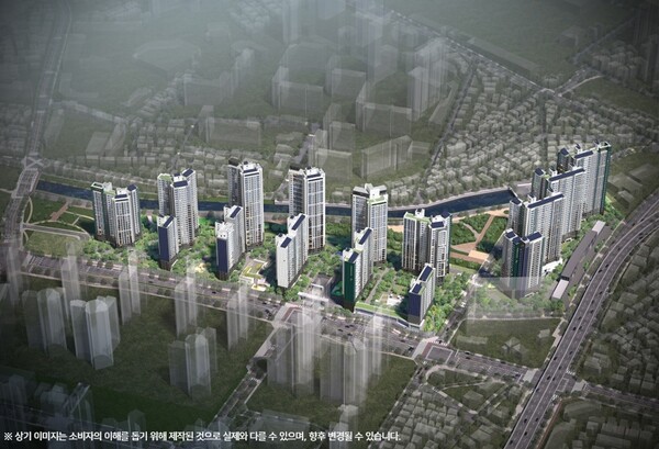 푸르지오 라디우스 파크 조감도 [대우건설 제공=뉴스퀘스트]