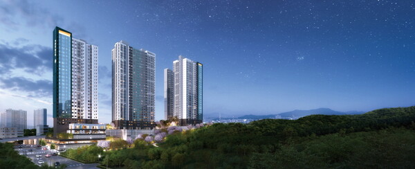 마포 성산 모아타운 1구역 투시도 [대우건설 제공=뉴스퀘스트]