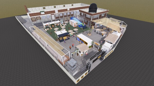 크래프톤은 내달 1일 서울 성수동에 배틀그라운드 IP(지적재산)을 활용한 팝업스토어 'PUBG 성수'를 연다. [크래프톤 제공=뉴스퀘스트]