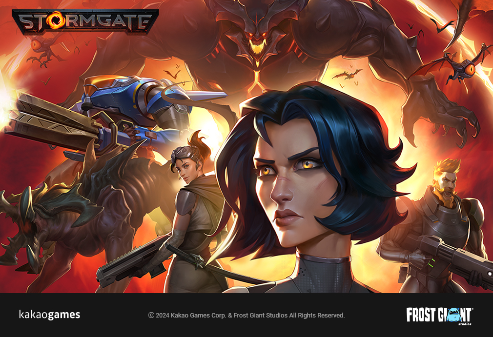 카카오게임즈의 기대 신작 RTS 장르 '스톰게이트' 이미지. [카카오게임즈 제공=뉴스퀘스트]