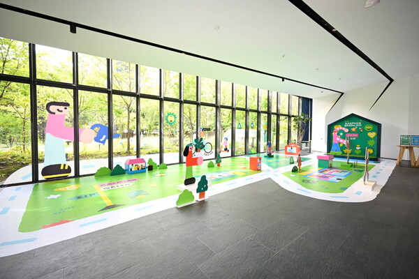 래미안 그린집(RAEMIAN GREEN.ZIP) 전시 모습(내부) [삼성물산 건설부문 제공=뉴스퀘스트] 