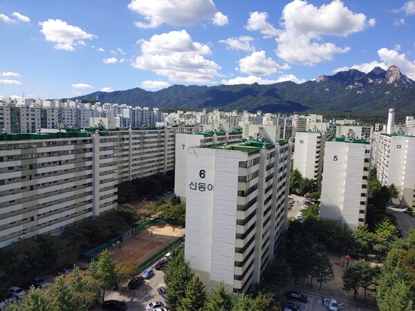 도봉구 일대 아파트 단지 모습 [사진=뉴스퀘스트]