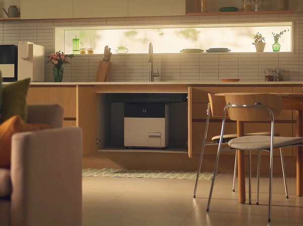 LG전자가 출시 예정으로 개발 중인 음식물처리기 설치 예시 [LG전자 제공=뉴스퀘스트]