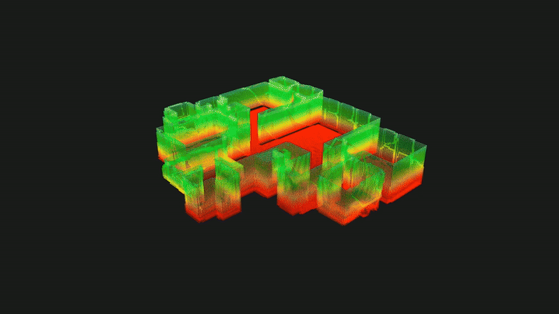 디지털 트윈 솔루션 'ALIKE'가 도입된 '부동산 VR 매물·단지투어' 서비스 예시. [네이버페이 제공=뉴스퀘스트]