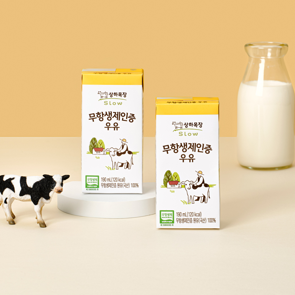 매일유업 상하목장 무항생제인증 우유 190mL 출시...라인업 확대 < 유통 < 경제/산업 < 기사본문 - 뉴스퀘스트