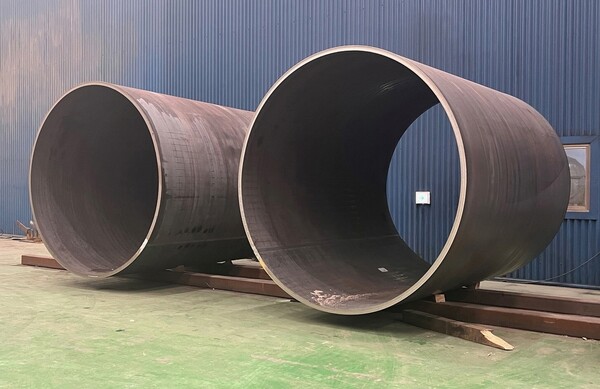 현대제철·세아제강 탄소저감 후판 공동평가 모습. [사진=현대제철 제공]