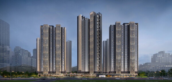 ‘도곡개포한신 재건축 사업’ 단지 투시도 [DL이앤씨 제공=뉴스퀘스트]