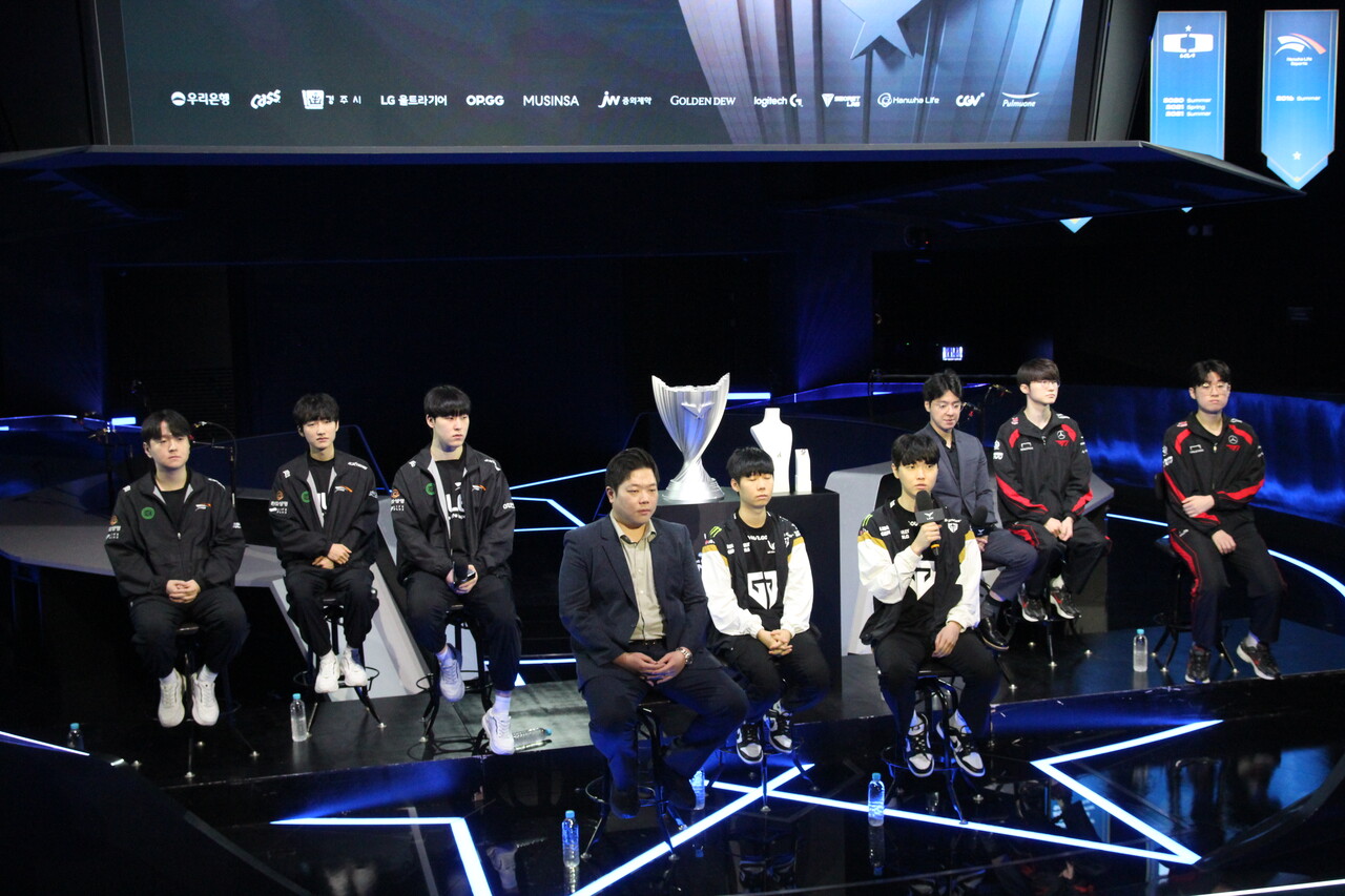 파이널 무대에 진출한 이들 세팀은 우승시 대회 및 구단에 새로운 역사를 쓰는 만큼 최선을 다해 우승 자리에 도전해보겠다며 포부를 드러냈다. [사진=김민우 기자]