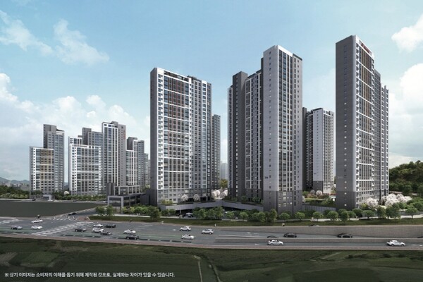 힐스테이트 이천역 투시도 [현대건설 제공=뉴스퀘스트]