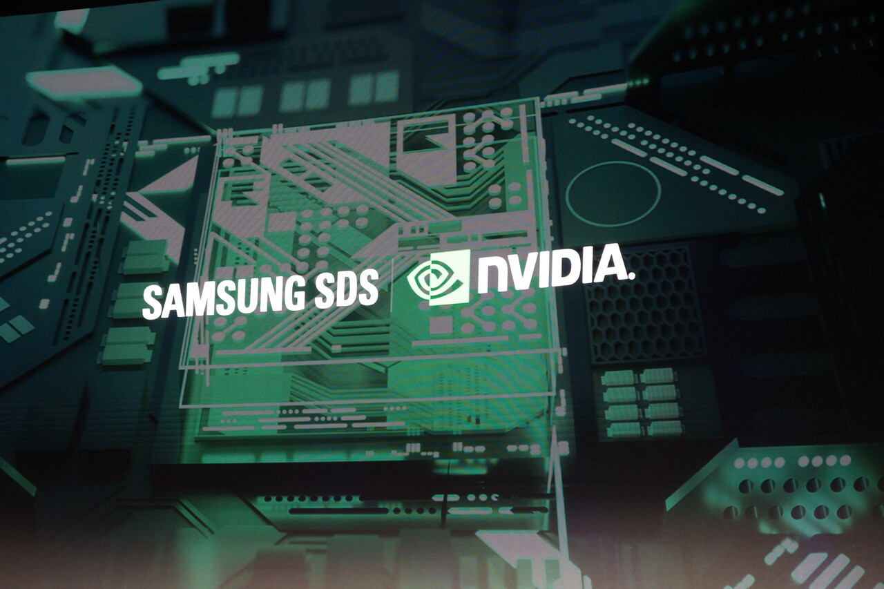 삼성SDS는 엔비디아, 마이크로소프트, 워크데이 등 주요 빅테크 기업과의 협업을 이어나가고 있다. [사진=김민우 기자]