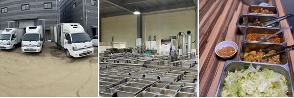 장수마을에서 조리되는 음식들은 철저한 위생관리를 통해 하루 세끼 어르신들에게 배송된다.[사진=장수마을] 