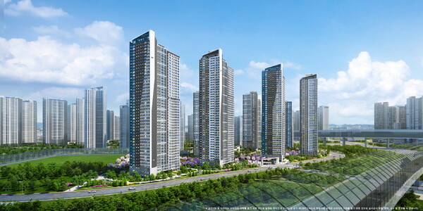 시티오씨엘 6단지 투시도 [HDC현대산업개발 제공=뉴스퀘스트]