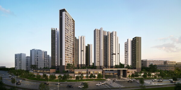 오산세교 힐데스하임 투시도 [원건설 제공=뉴스퀘스트]