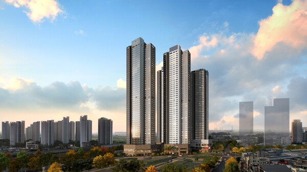 더 플래티넘 스카이헤론 투시도 [쌍용건설 제공=뉴스퀘스트]