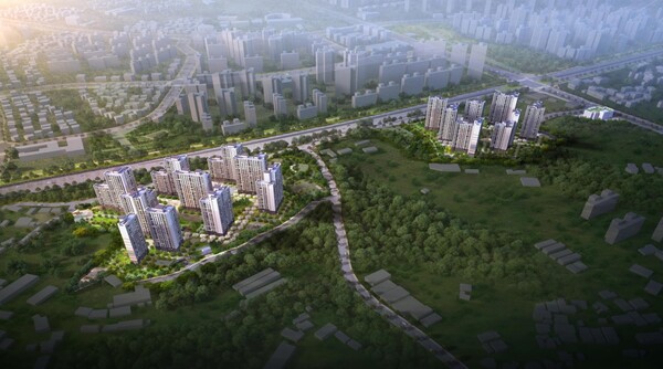 GTX운정역 서희스타힐스 조감도 [서희건설 제공=뉴스퀘스트]