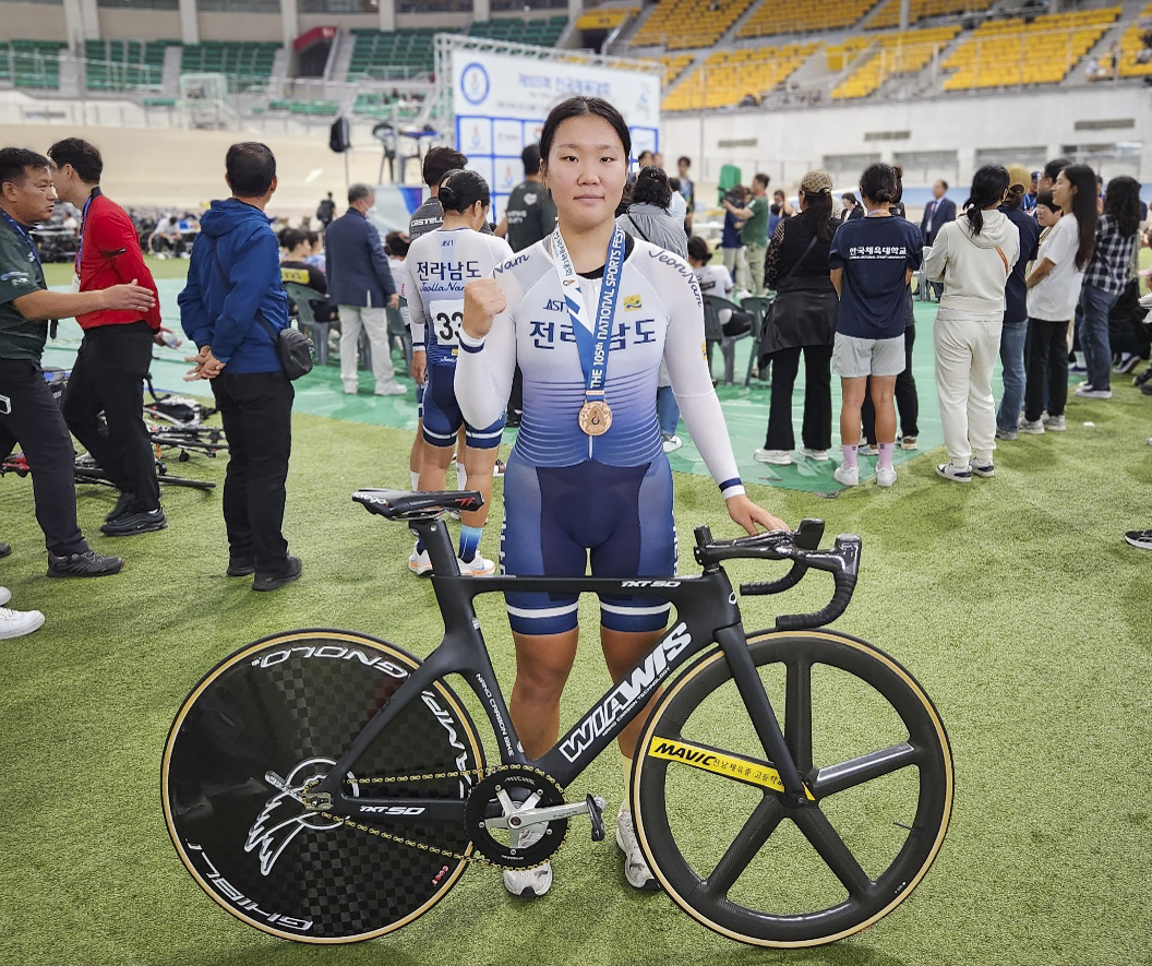 강소은 사이클 선수. [SK텔레콤 제공=뉴스퀘스트]