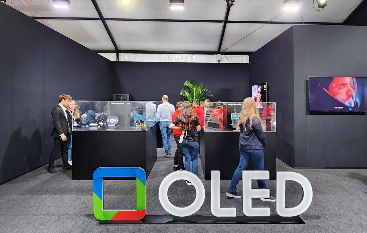 삼성디스플레이가 오는 20일까지 이탈리아 이몰라 '엔초 에 디노 페라리 국제 자동차 경주자'에서 열린 '피날리 몬디알리 2024'에 참가했다. [삼성디스플레이 제공=뉴스퀘스트]